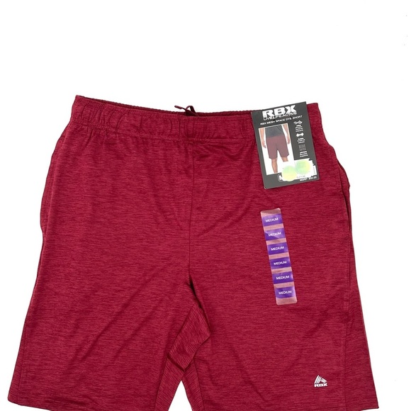 RBX Athletic Shorts Active Training Lightweight Drawstring Pockets Mens Sz M - Picture 1 of 9